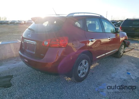 2014 Nissan Rogue Select S from USA, damaged, VIN JN8AS5MV6EW720915